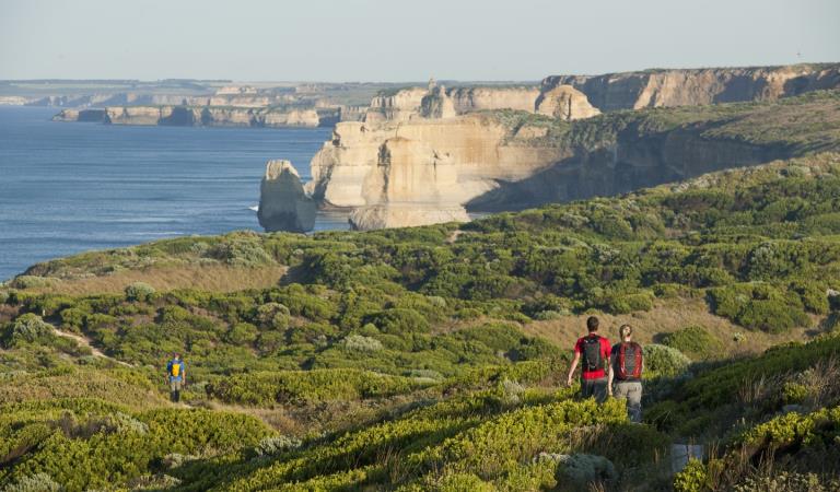 Hiking is a popular activity in Victoria's parks and reserves