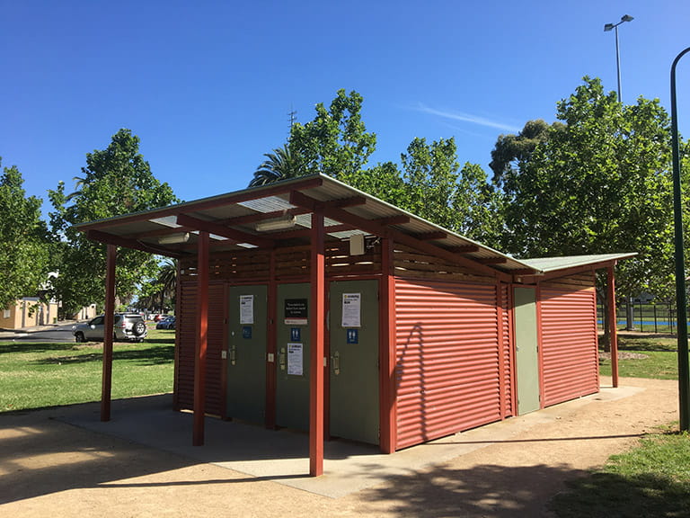 Swan Picnic Area unisex toilet block