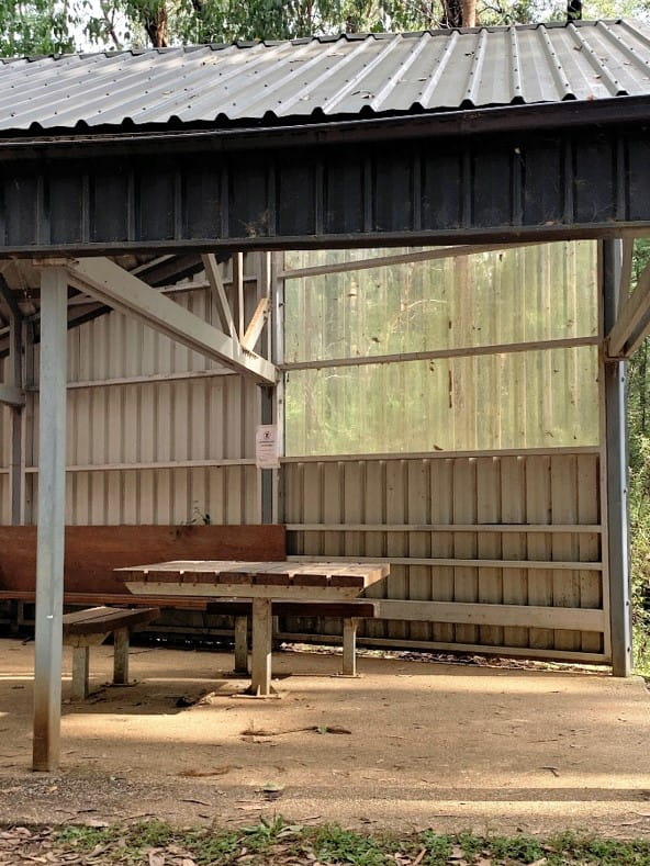 Picnic rotunda (closed sides)