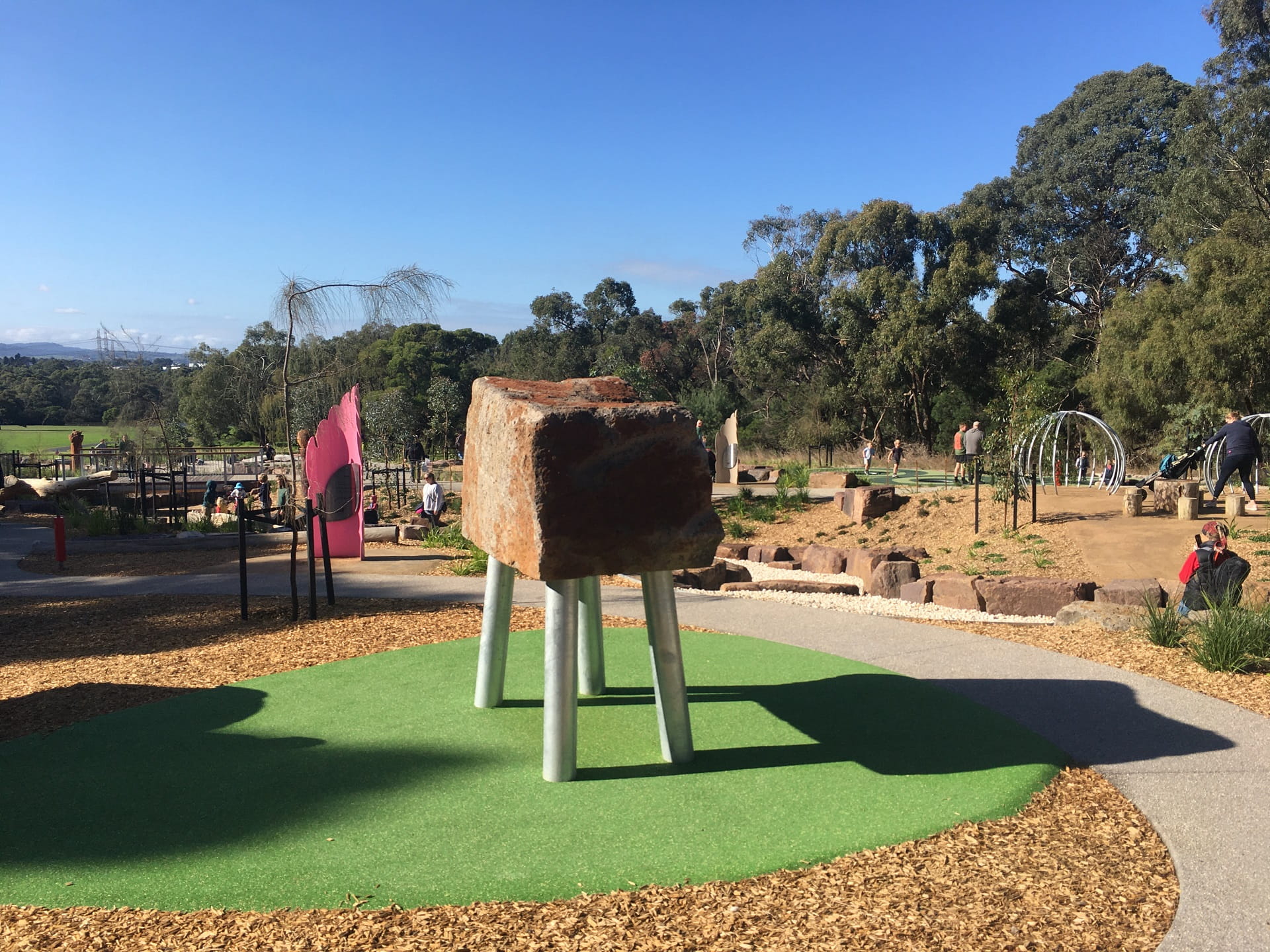 A playscape at Jells Park