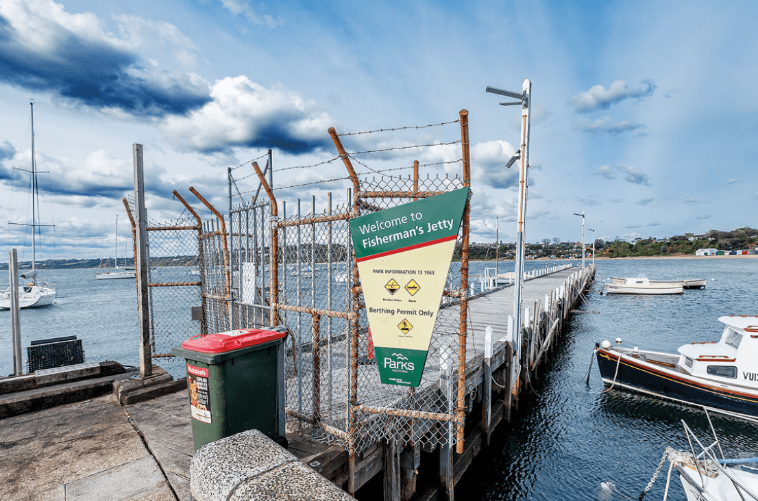 Fishermans Jetty and berthing vessels