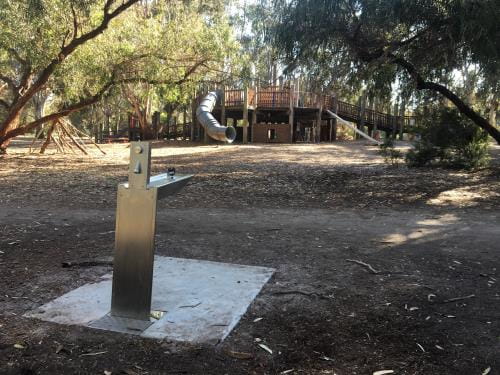 New drinking fountain installed at Braeside Park through the Urban Parks Active Wellbeing Program.