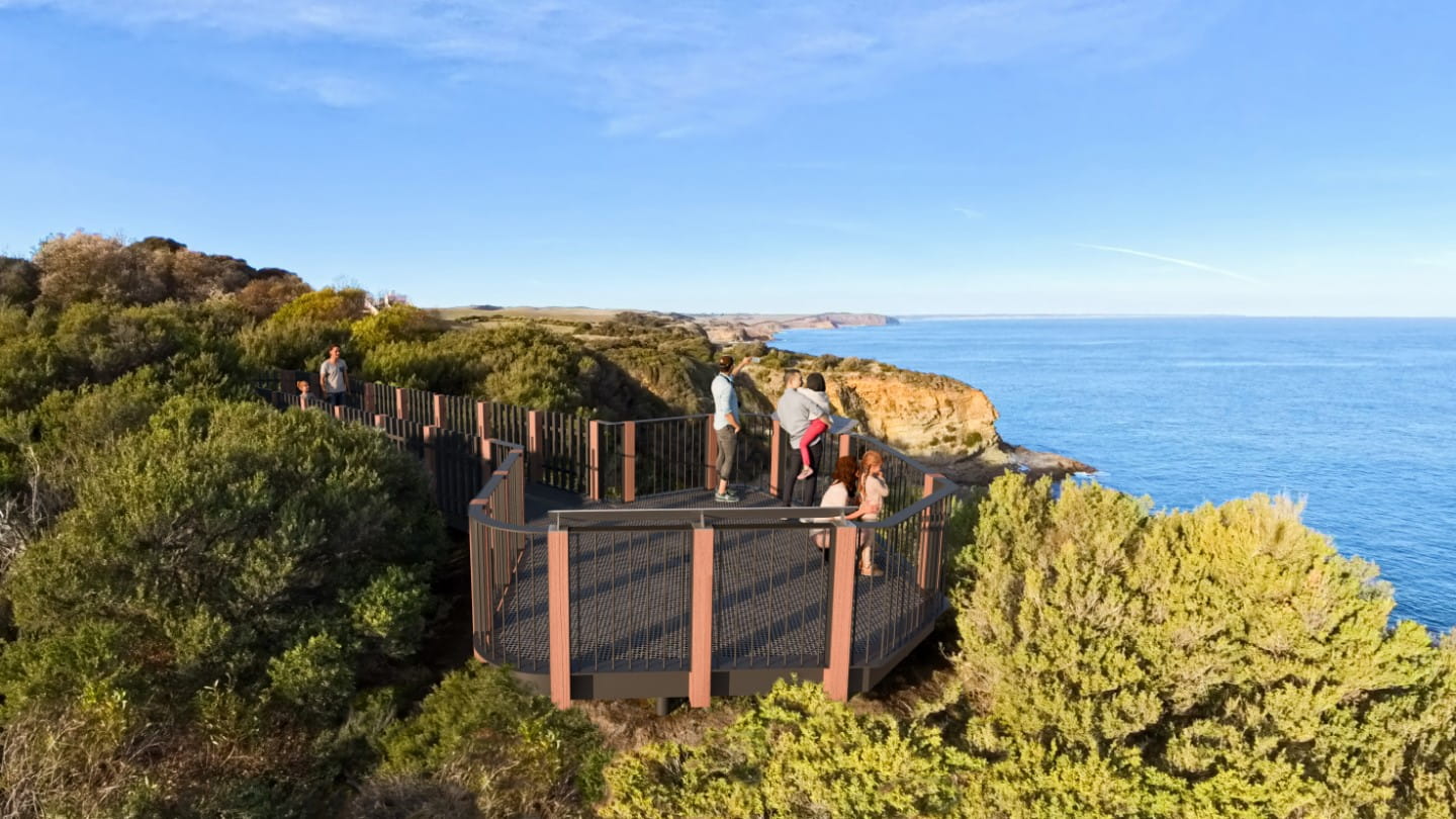 Punchbowl Lookout render
