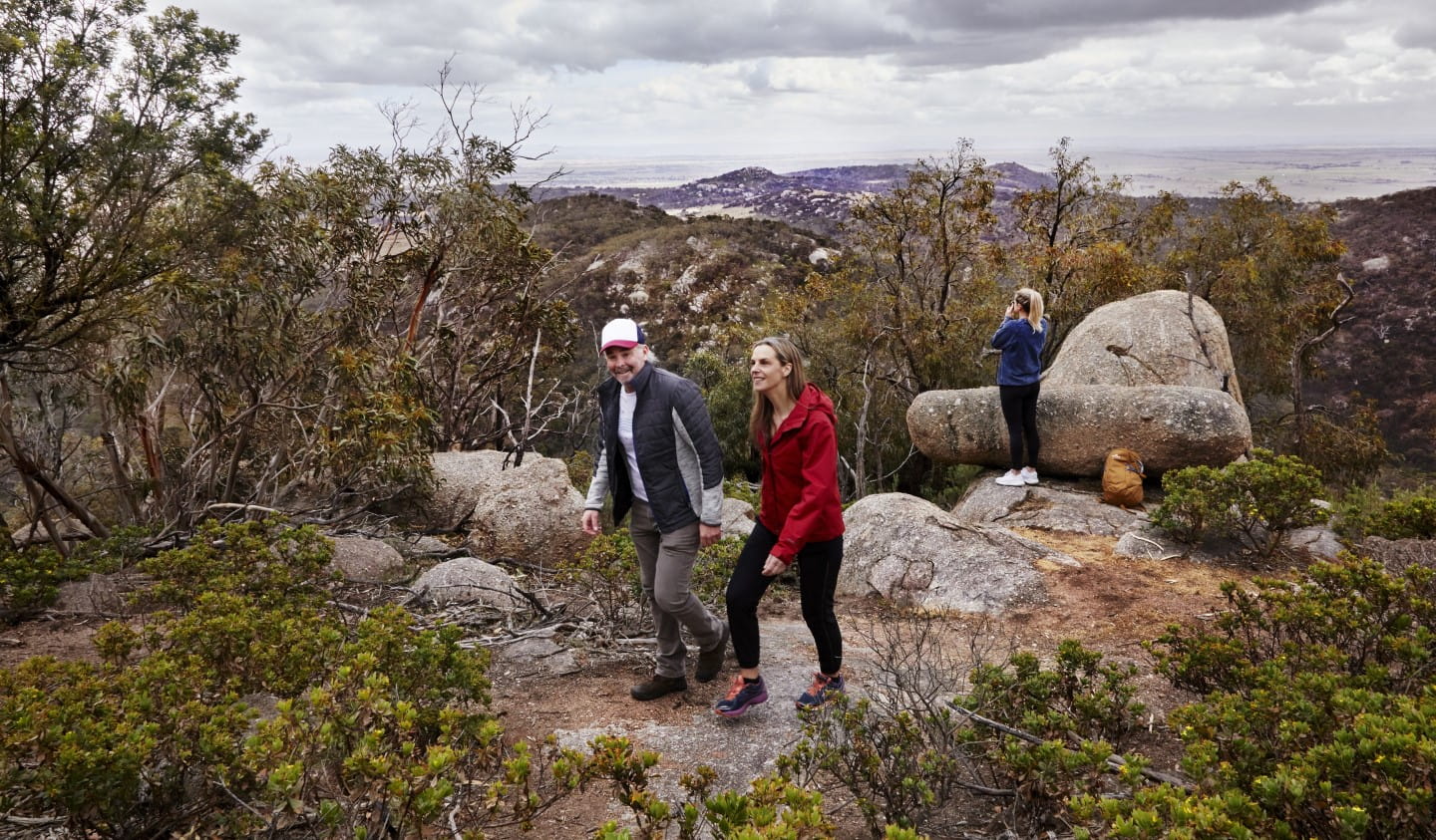 Walking in the You Yangs Regional Park