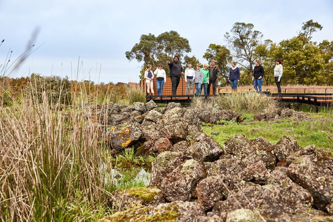 Budj Bim is a cultural landscape on Gunditjmara Country in Victoria's south west.