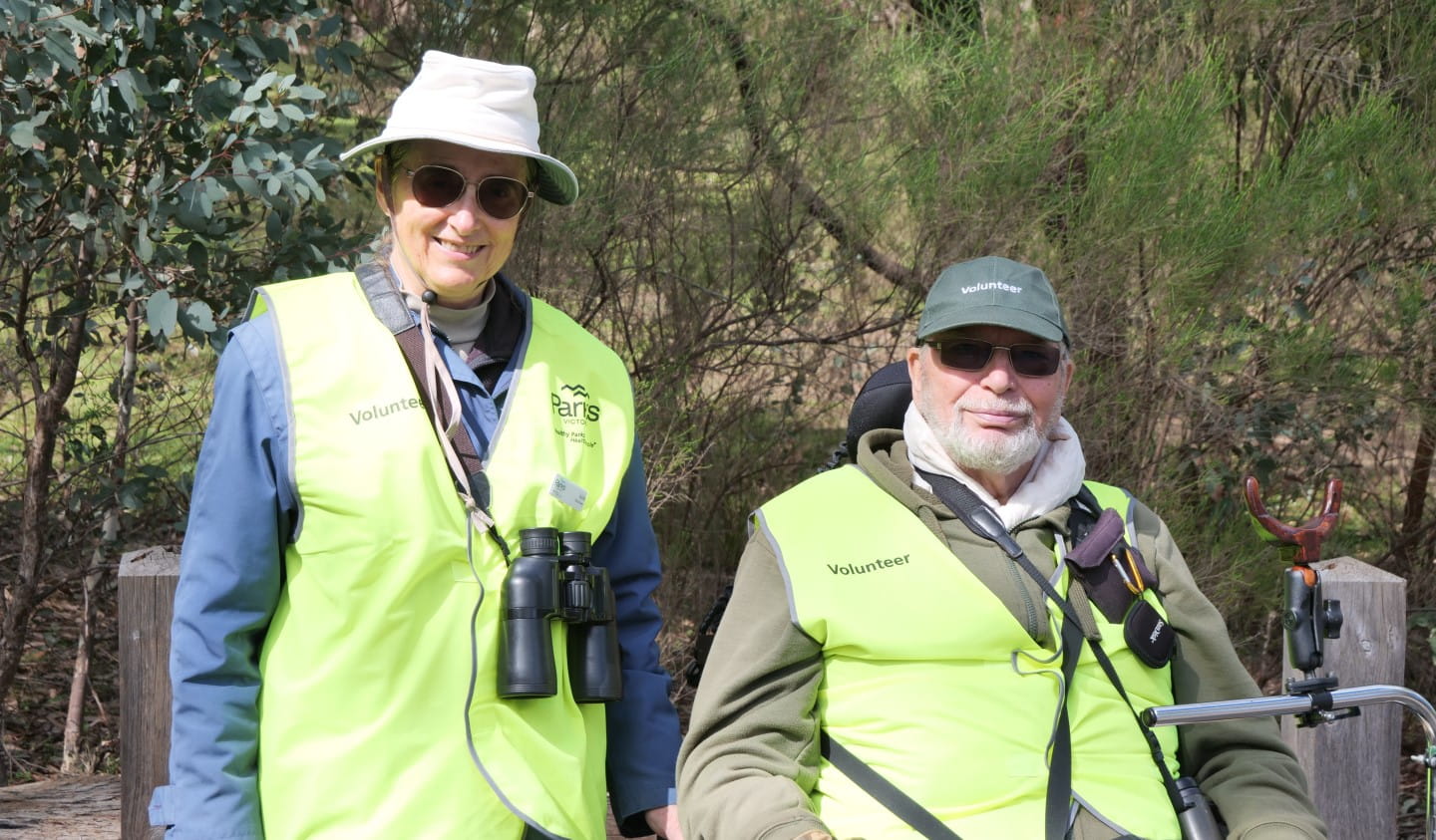 Ian and Julie provide educational information about different plants and animals seen in the park along the way.