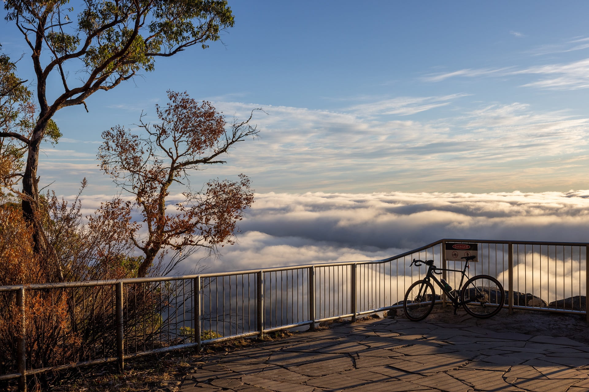 Surnrise views from Boroka Lookout in the Grampians (Gariwerd) National Park 