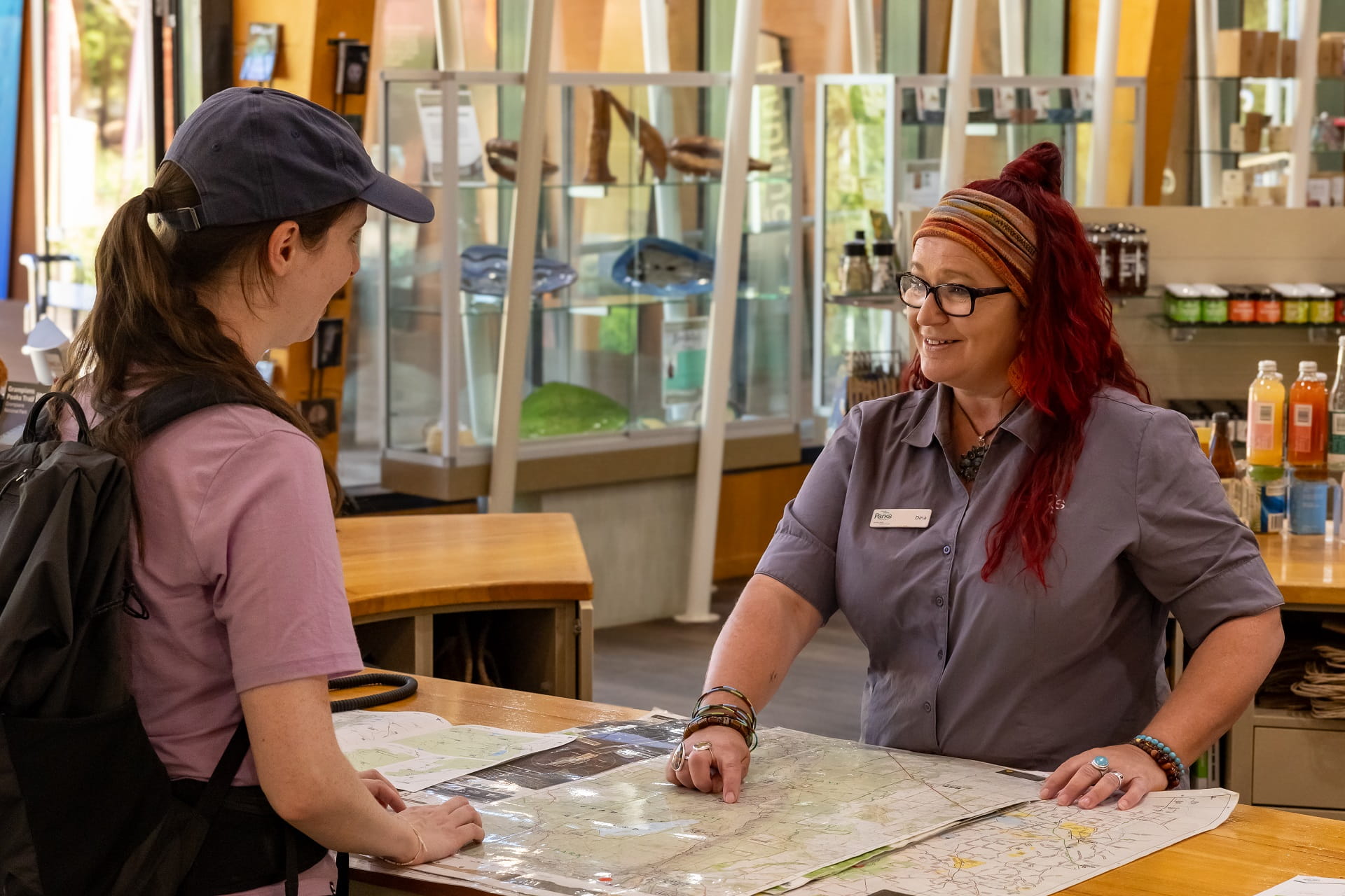 Visitors are welcome at Brambuk the National Park and Cultural Centre in Halls Gap which opened in .