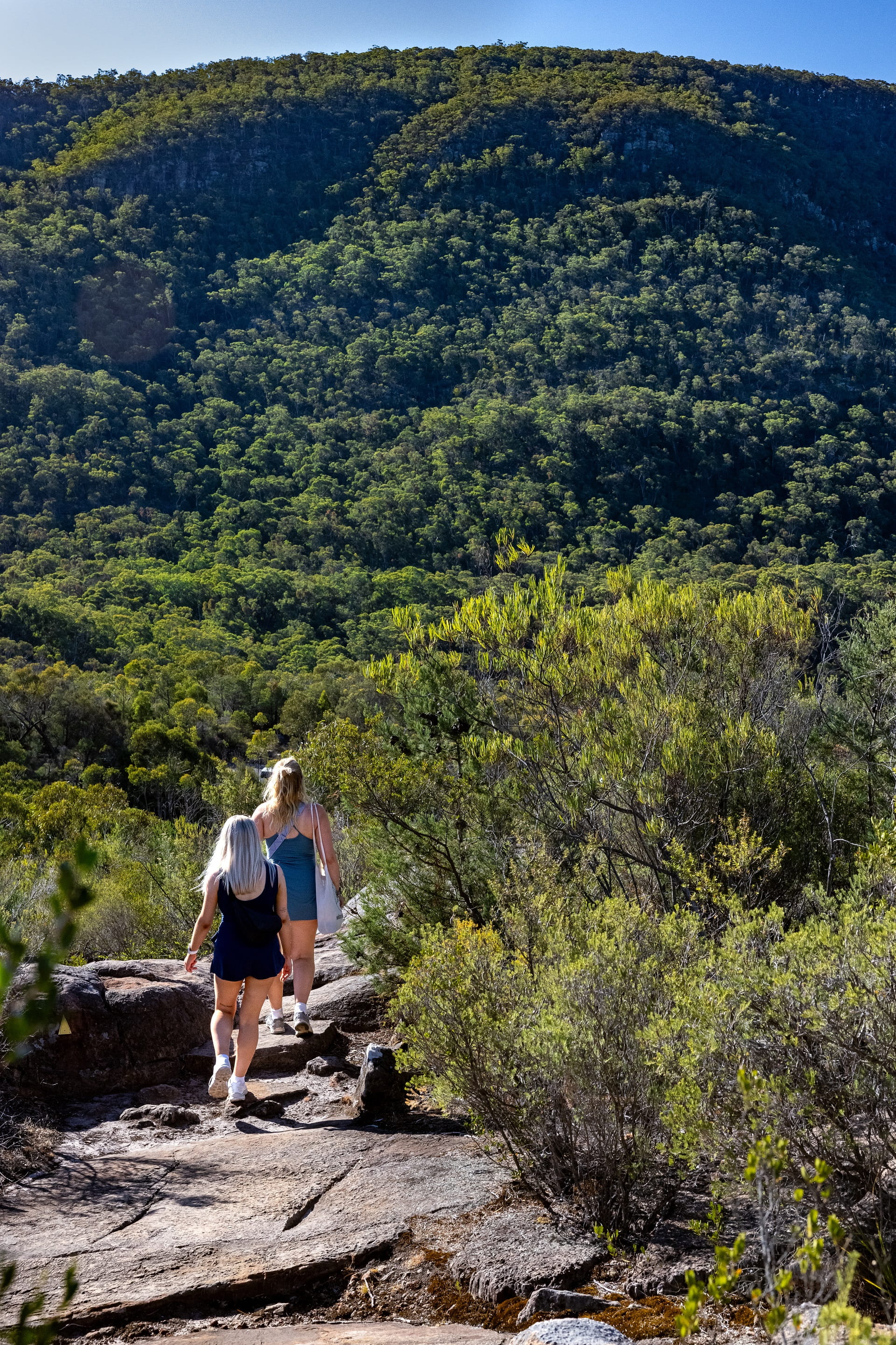 In the central part of Grampians National Park, visitors hike the iconic Pinnacle Walk.