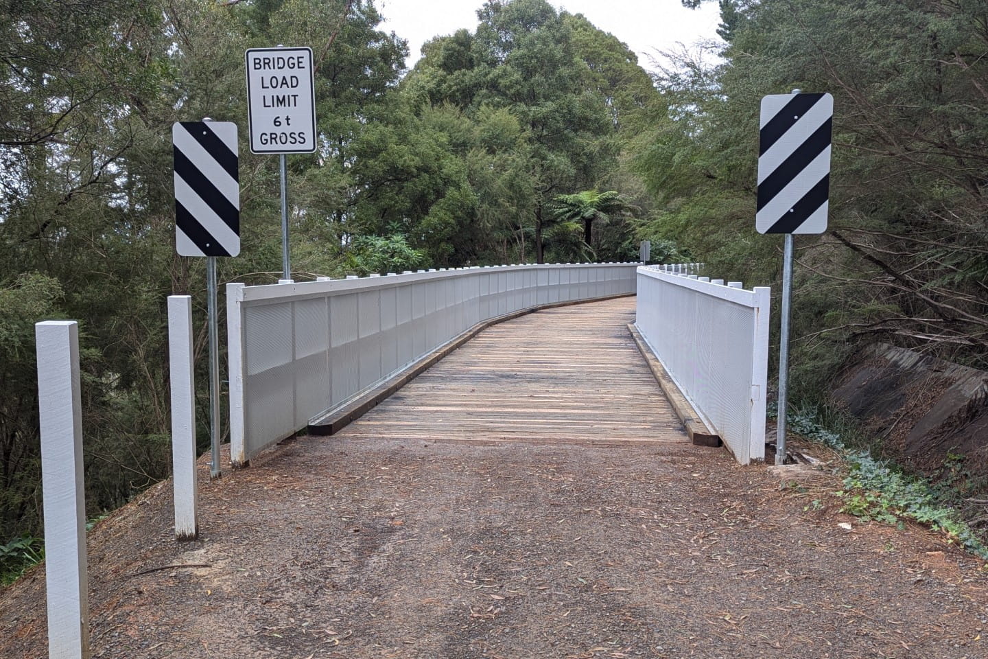The Dee Slip Bridge can now hold 6 tonne vehicles