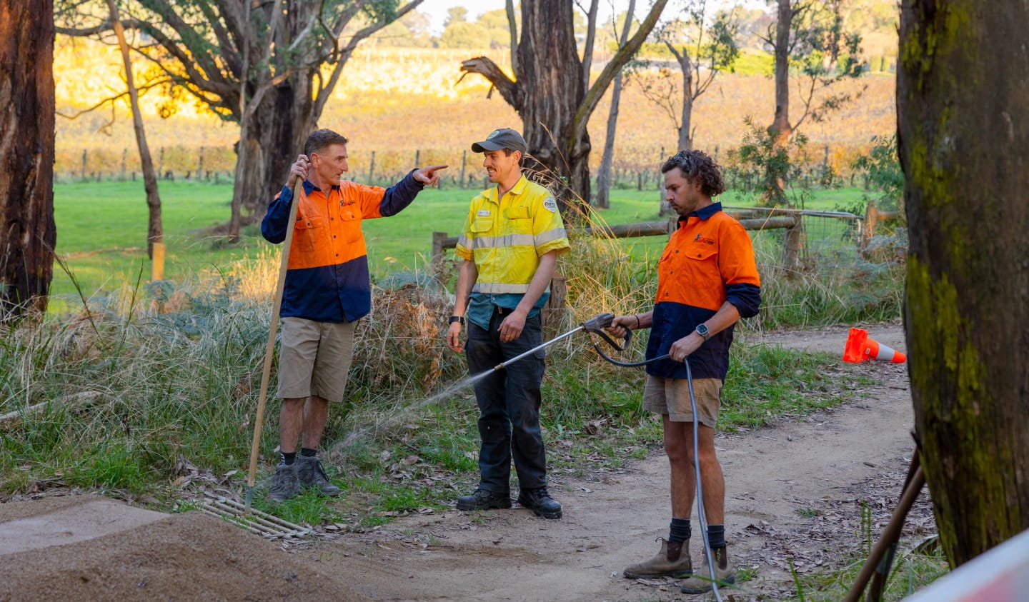 The Red Hill Riders work closely with Parks Victoria.
