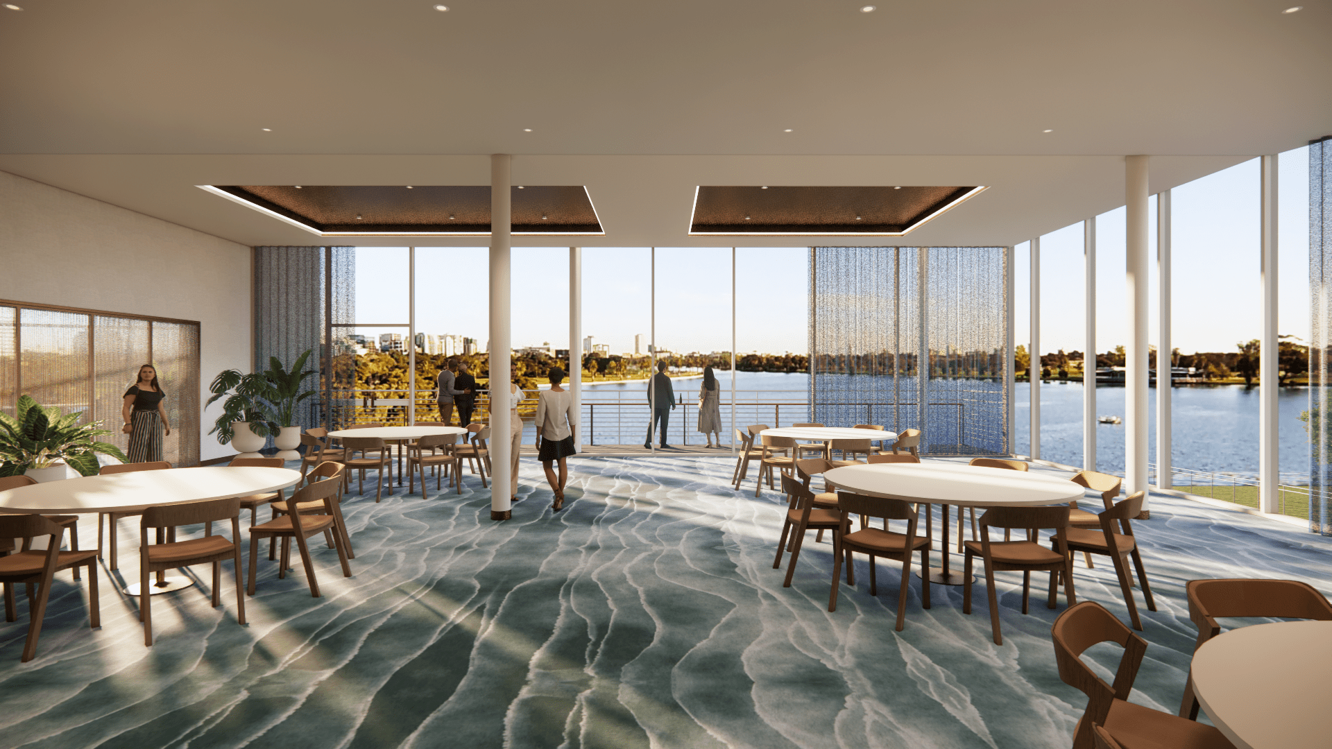 Render of The Albert Park Lake House