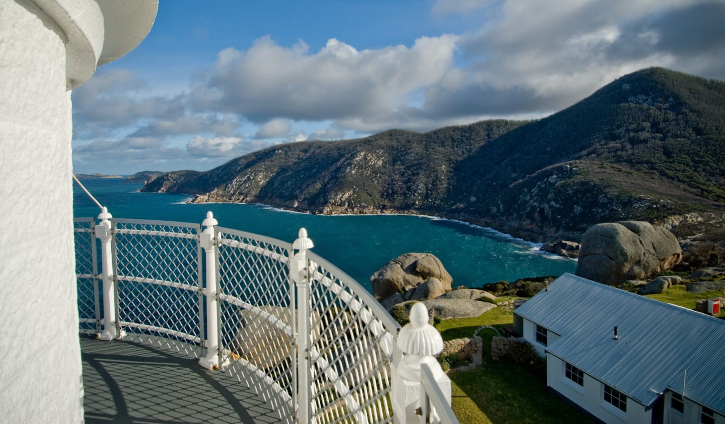 The view from the lighthouse