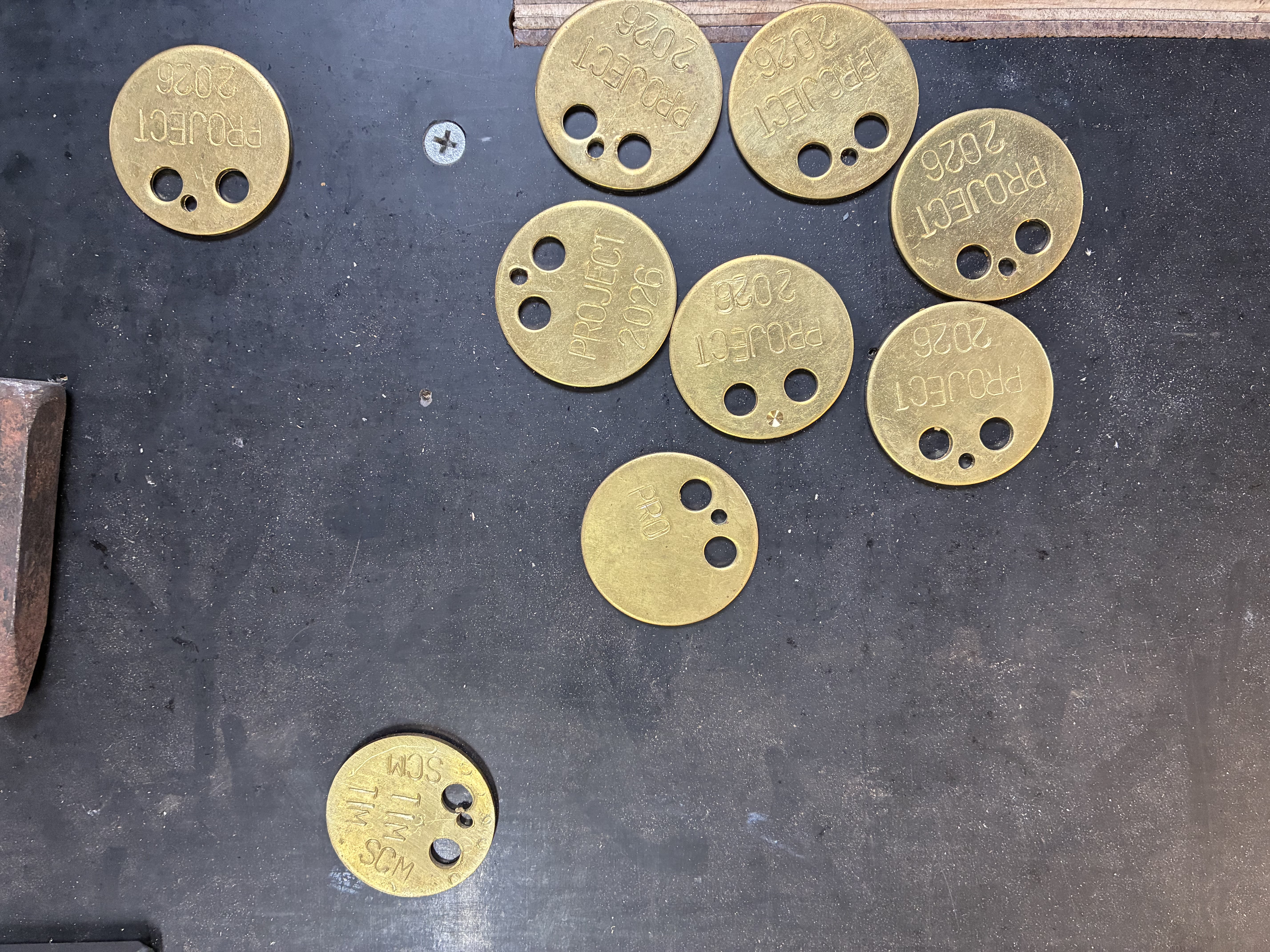 Punch tokens for the coal mine