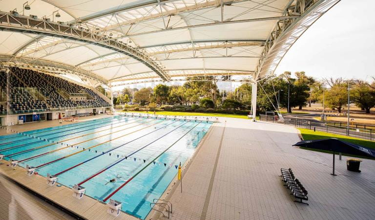 The main swimming pool at MSAC.