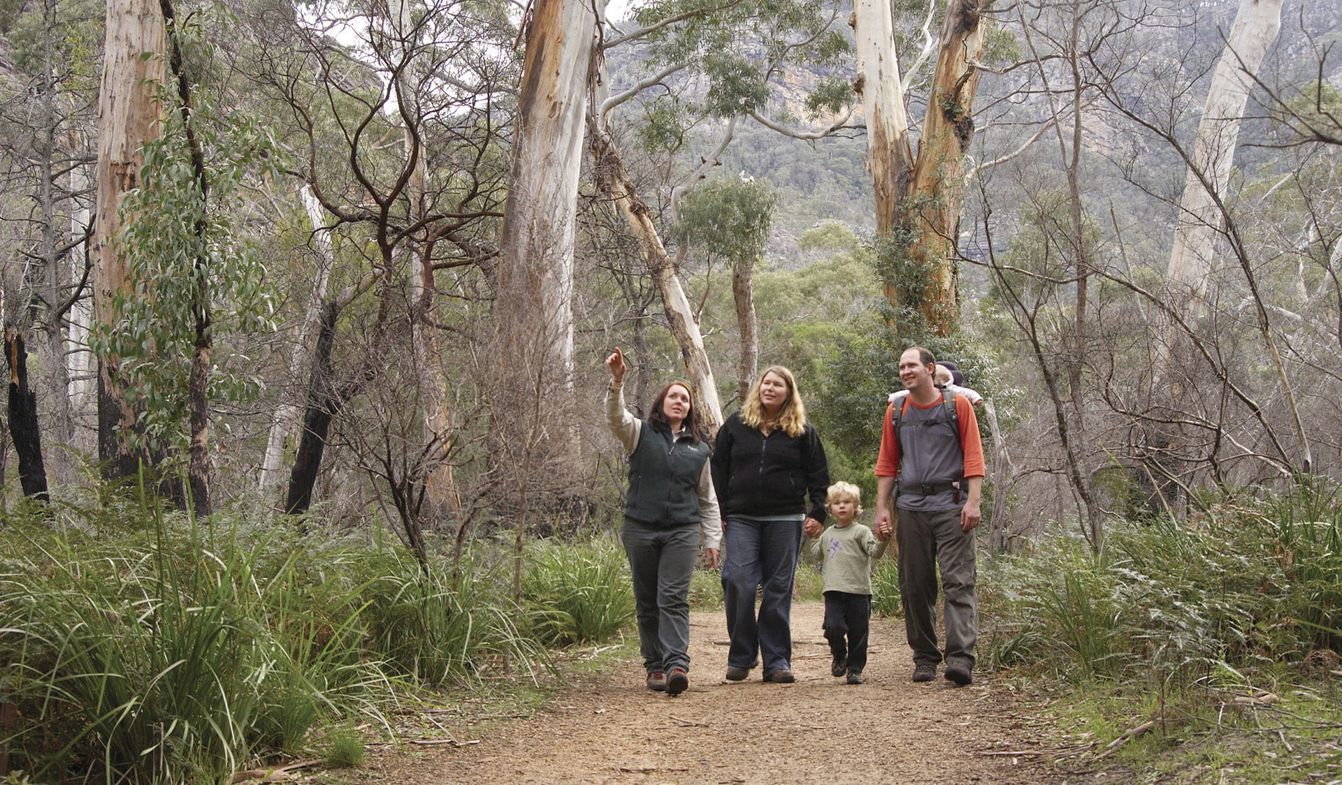 Ranger interpretation and education at Grampians National Park