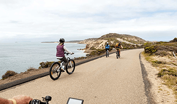 Bike riding in Point Nepean National Park