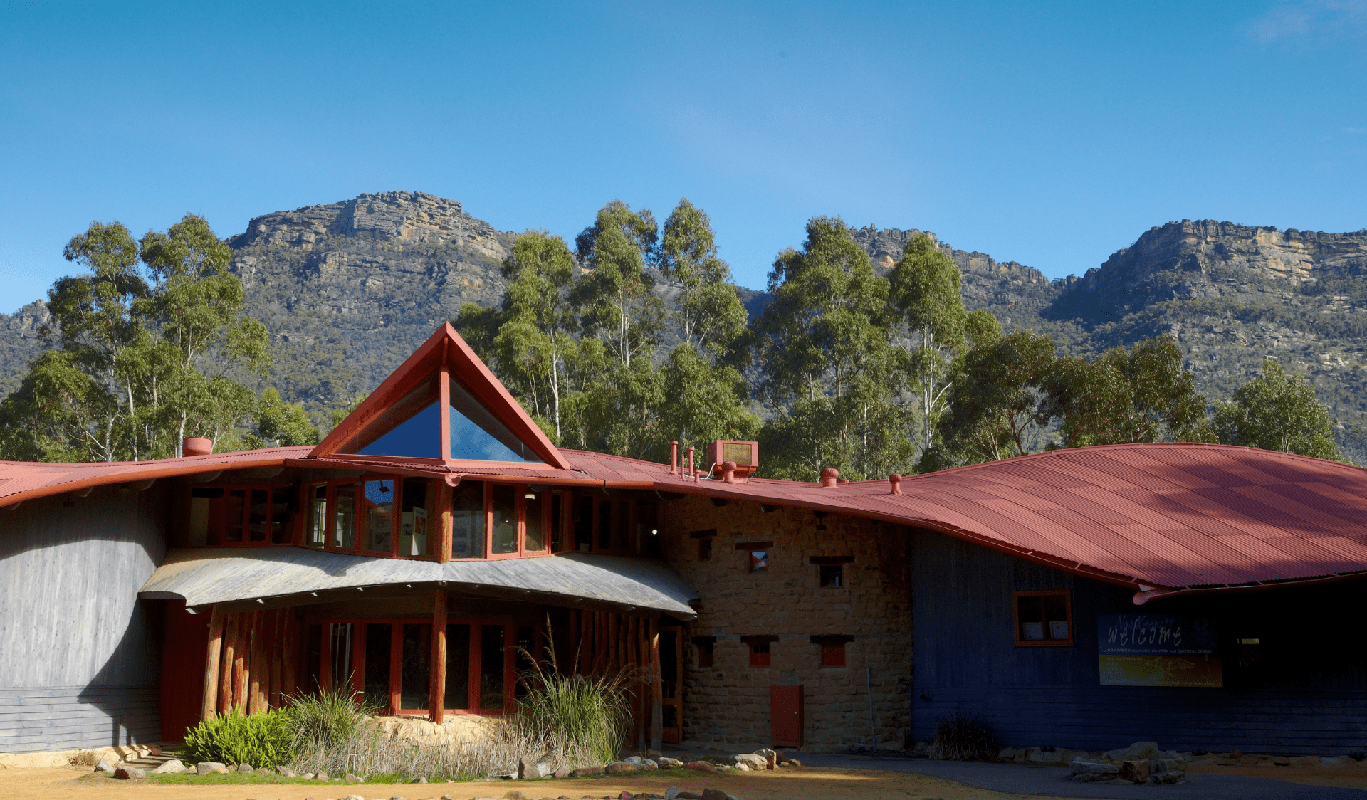 Brambuk The National Park and Cultural Centre, Grampians (Gariwed) National Park. Image: Visit Victoria.