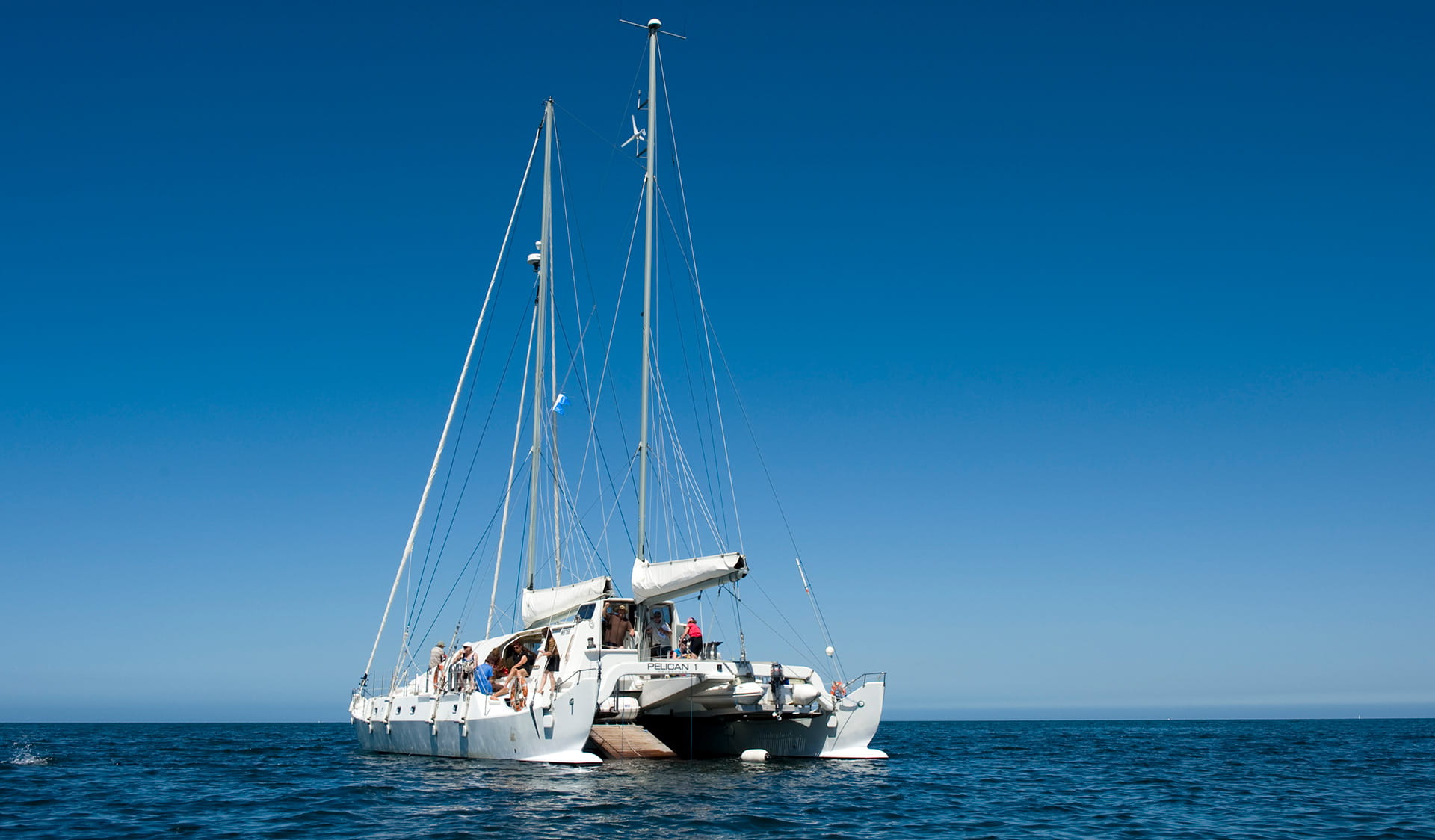 people on a boat in the water